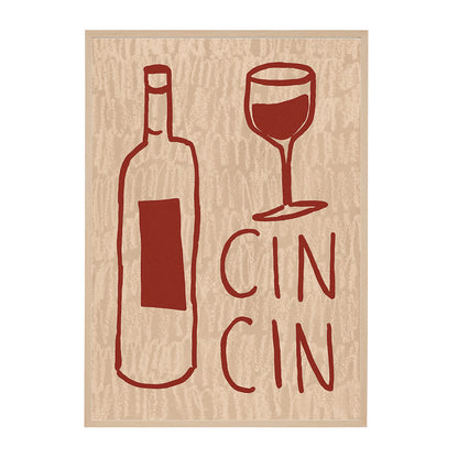 Life x MON Cin Cin Print