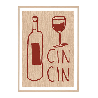 Life x MON Cin Cin Print