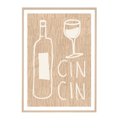 Life x MON Cin Cin Print