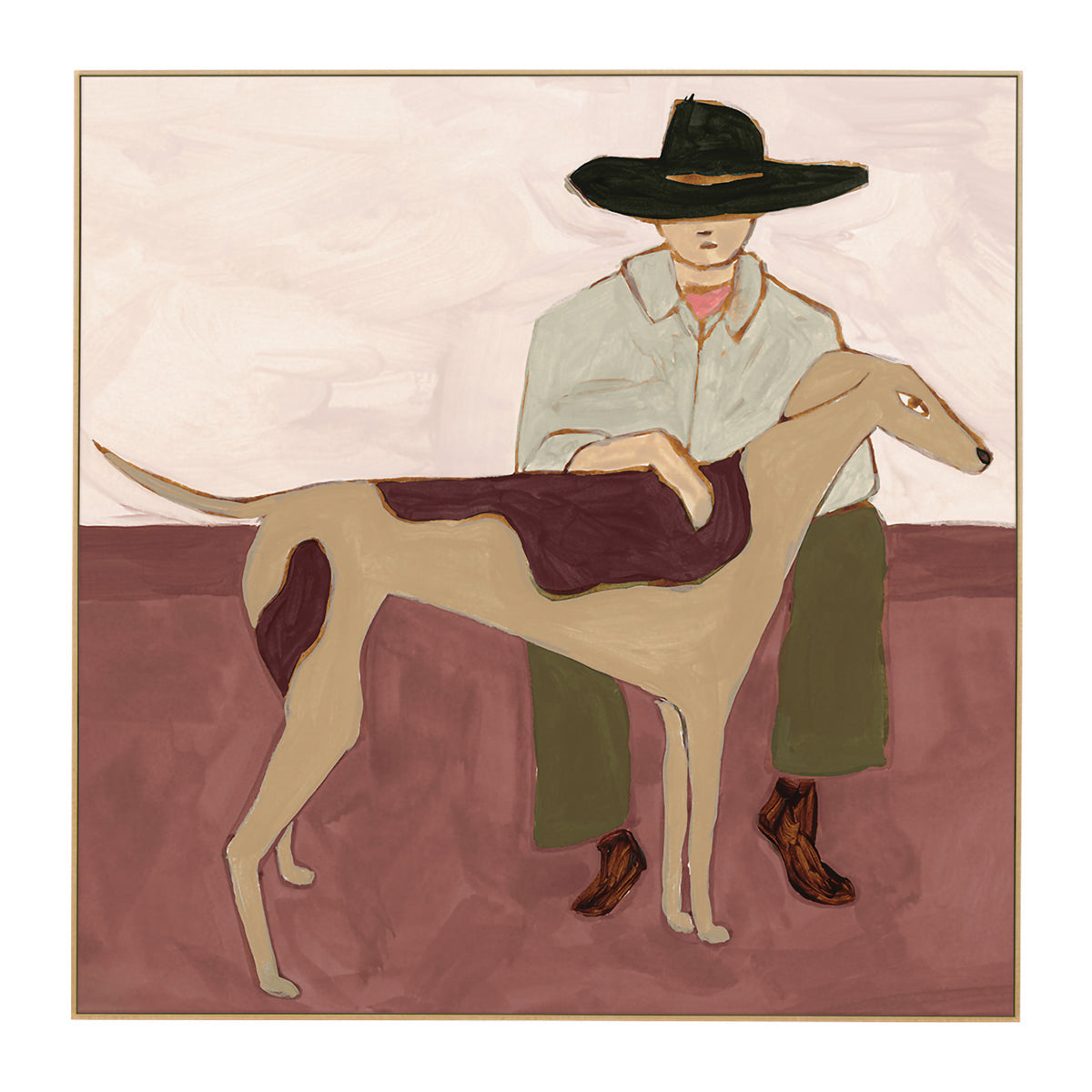 Imprimé Life x MON Homme avec chien