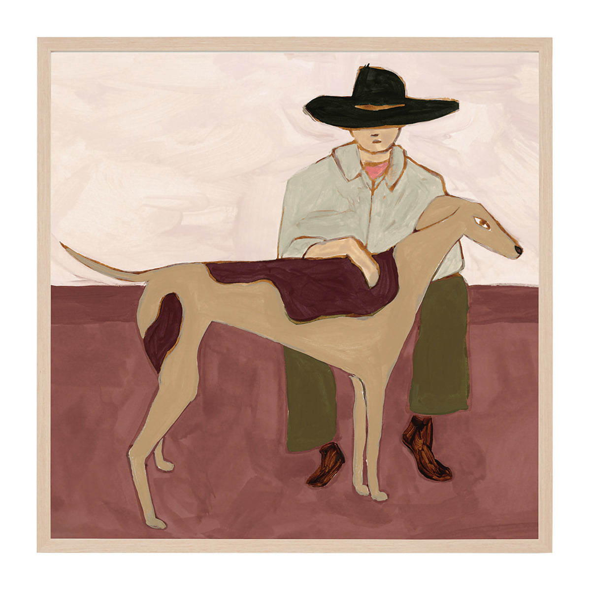 Imprimé Life x MON Homme avec chien