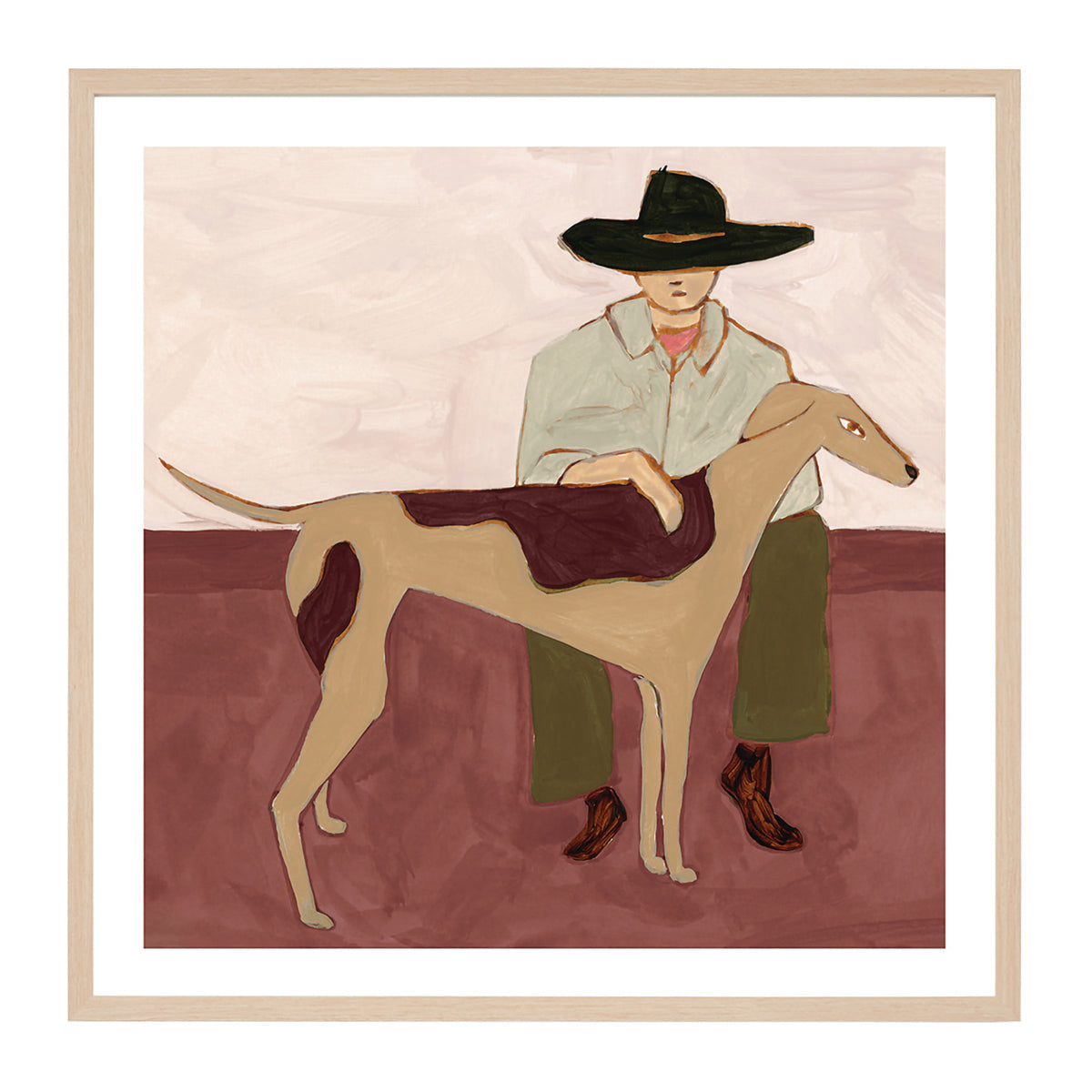 Imprimé Life x MON Homme avec chien