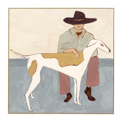 Imprimé Life x MON Homme avec chien