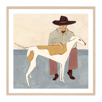 Imprimé Life x MON Homme avec chien