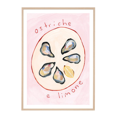 Huîtres Life x MON avec imprimé citron