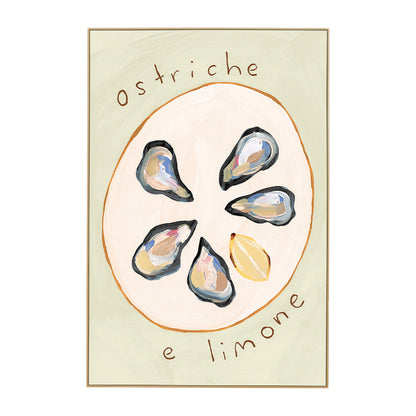 Huîtres Life x MON avec imprimé citron