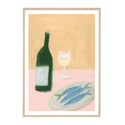 Impression d'accords mets et vins Life x MON