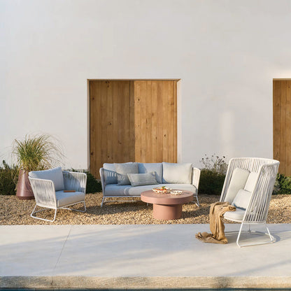 Fauteuil d'extérieur à dossier haut Saconca