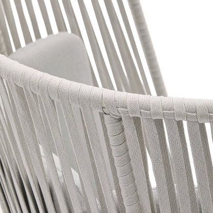 Fauteuil d'extérieur à dossier haut Saconca