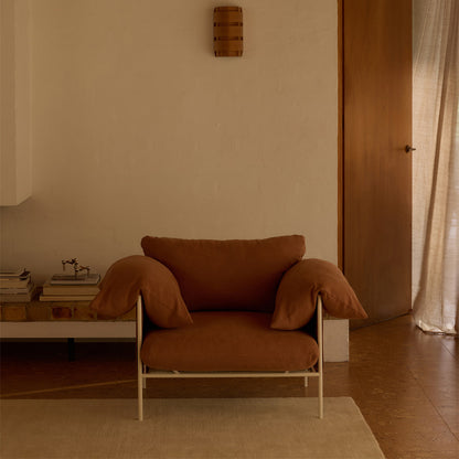 Fauteuil Alva Nougat Frame