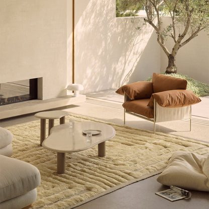 Fauteuil Alva Nougat Frame