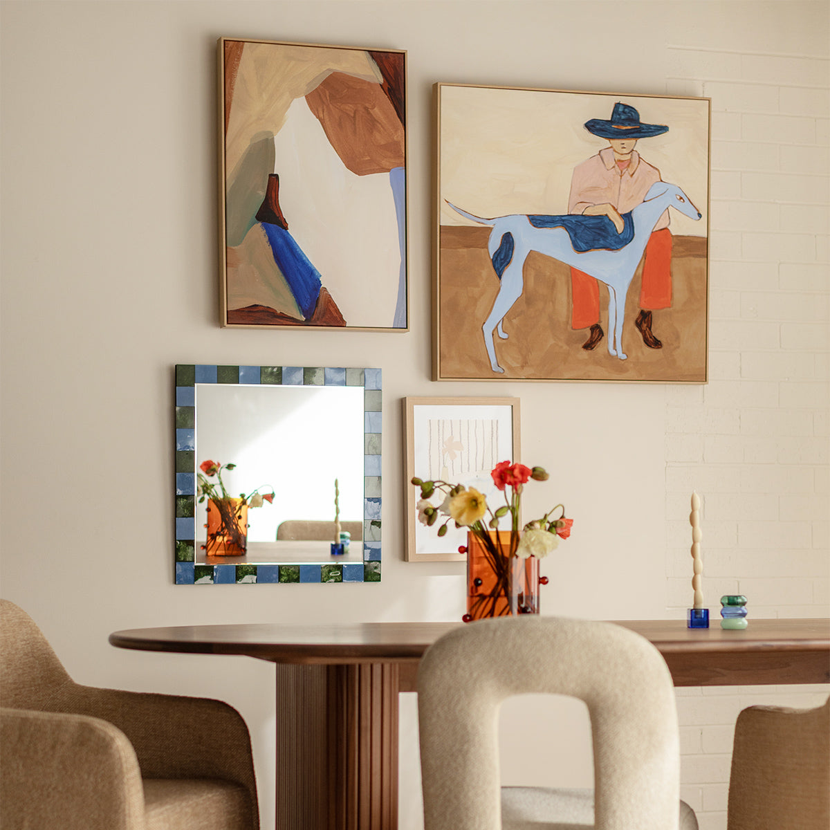 Imprimé Life x MON Homme avec chien