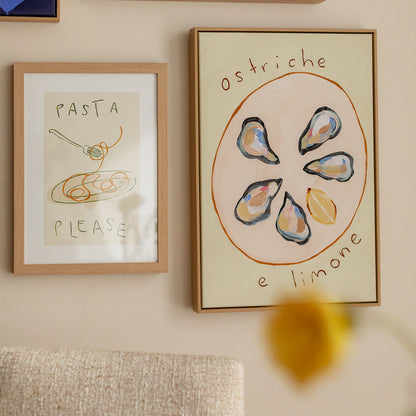 Huîtres Life x MON avec imprimé citron