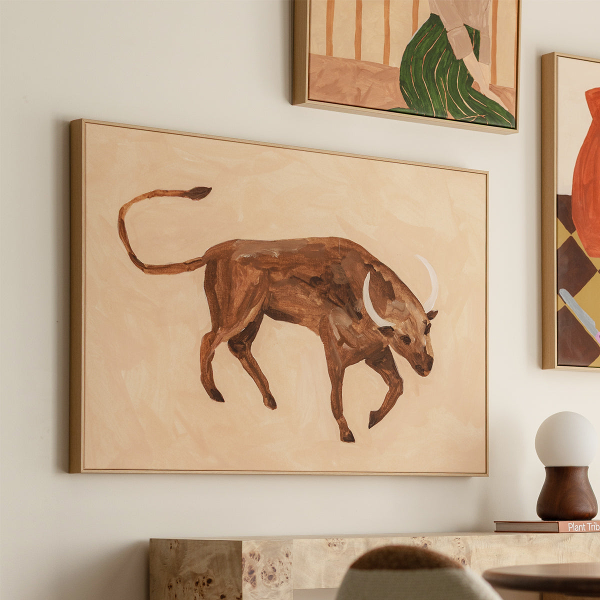 Impression artistique Life x MON Charging Bull