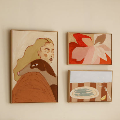 Imprimé pétales vifs Life x MON