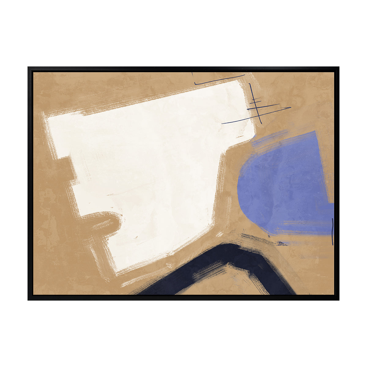 Impression d'art de paysage ouvert d'esprit