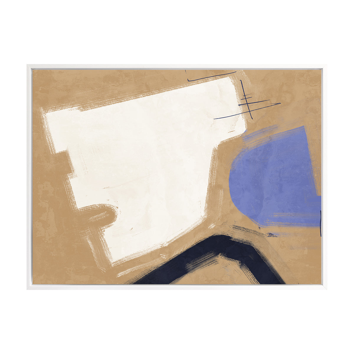 Impression d'art de paysage ouvert d'esprit