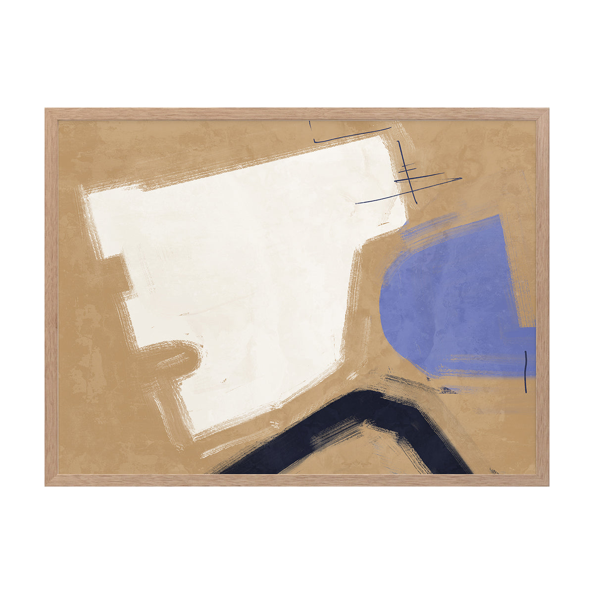 Impression d'art de paysage ouvert d'esprit