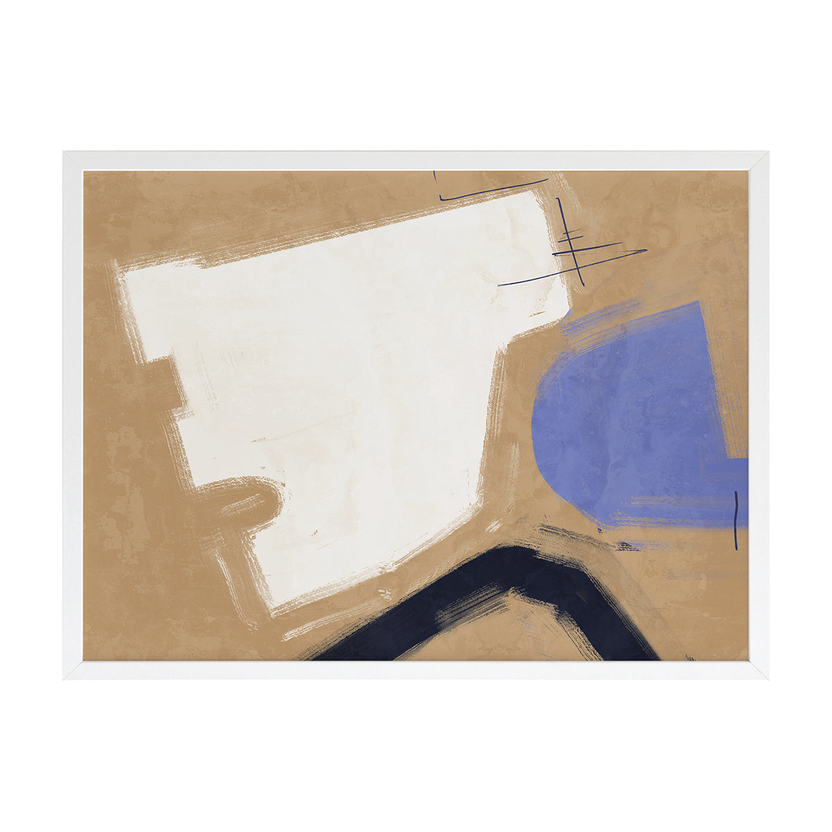 Impression d'art de paysage ouvert d'esprit