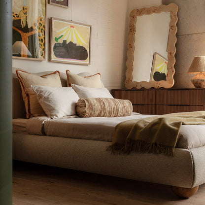 Lit double Amalfi Boucle