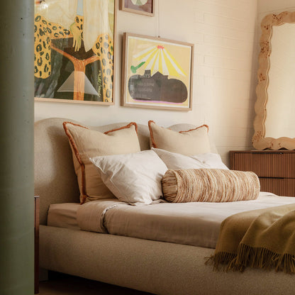 Lit double Amalfi Boucle