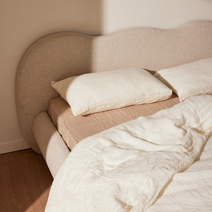 Lit King Size Amalfi Boucle