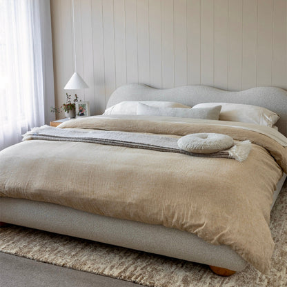 Lit Queen Size Amalfi Boucle