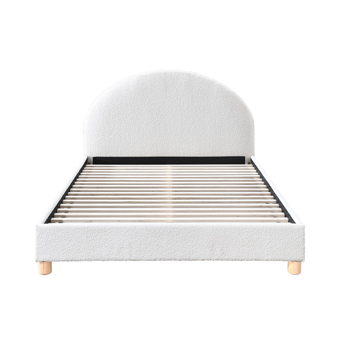 Lit double Archie Boucle (blanc)