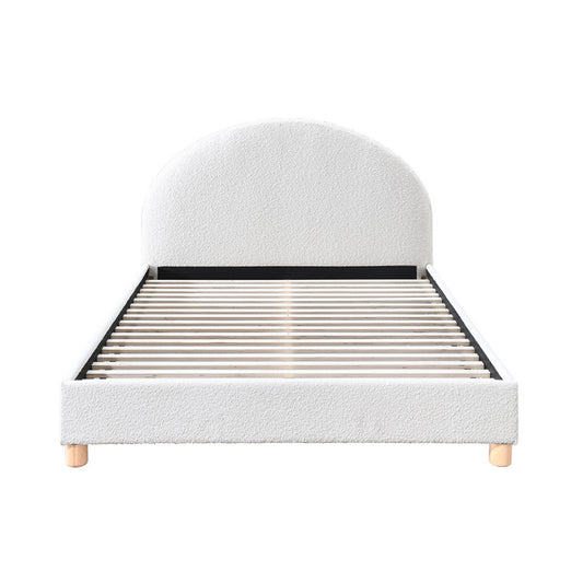 Lit double Archie Boucle (blanc)