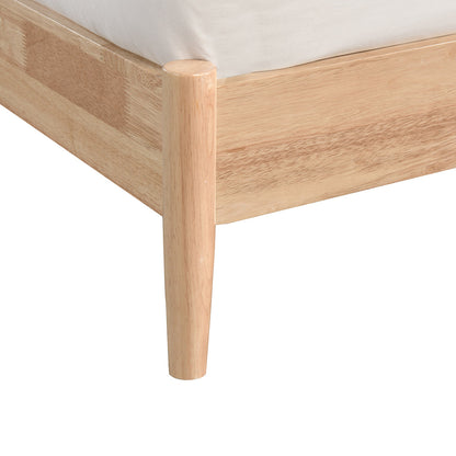 Lit double en rotin Avery Arch (naturel)