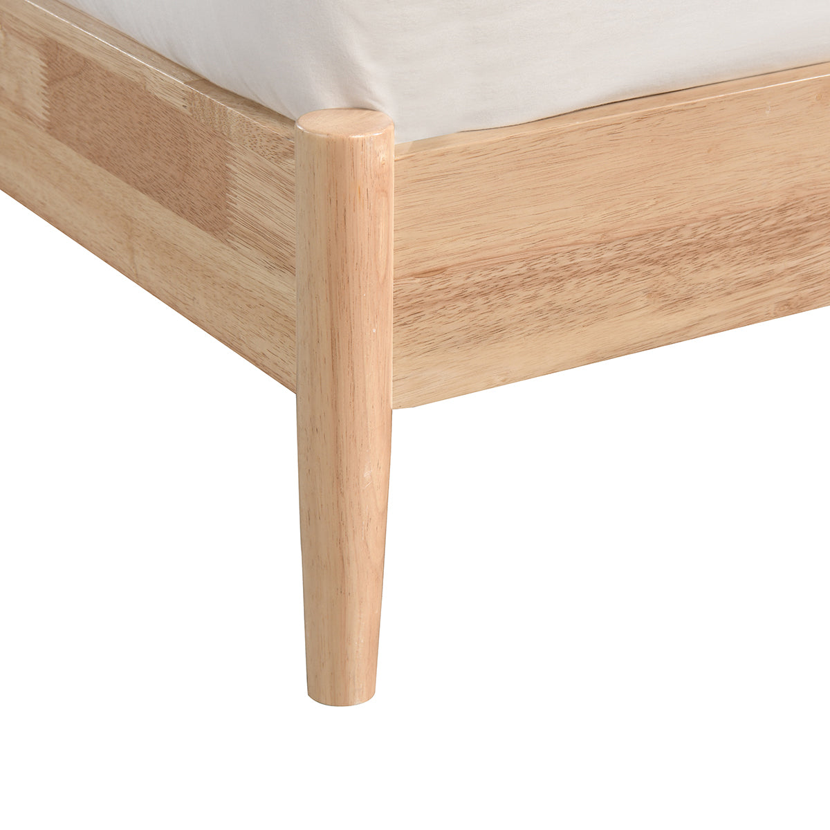 Lit Queen en rotin Avery Arch (chêne)