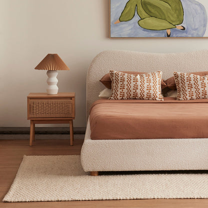 Lit King Size Cloud Boucle