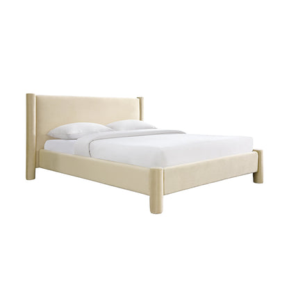 Lit King Size Estelle Velvet (Velours Désert)