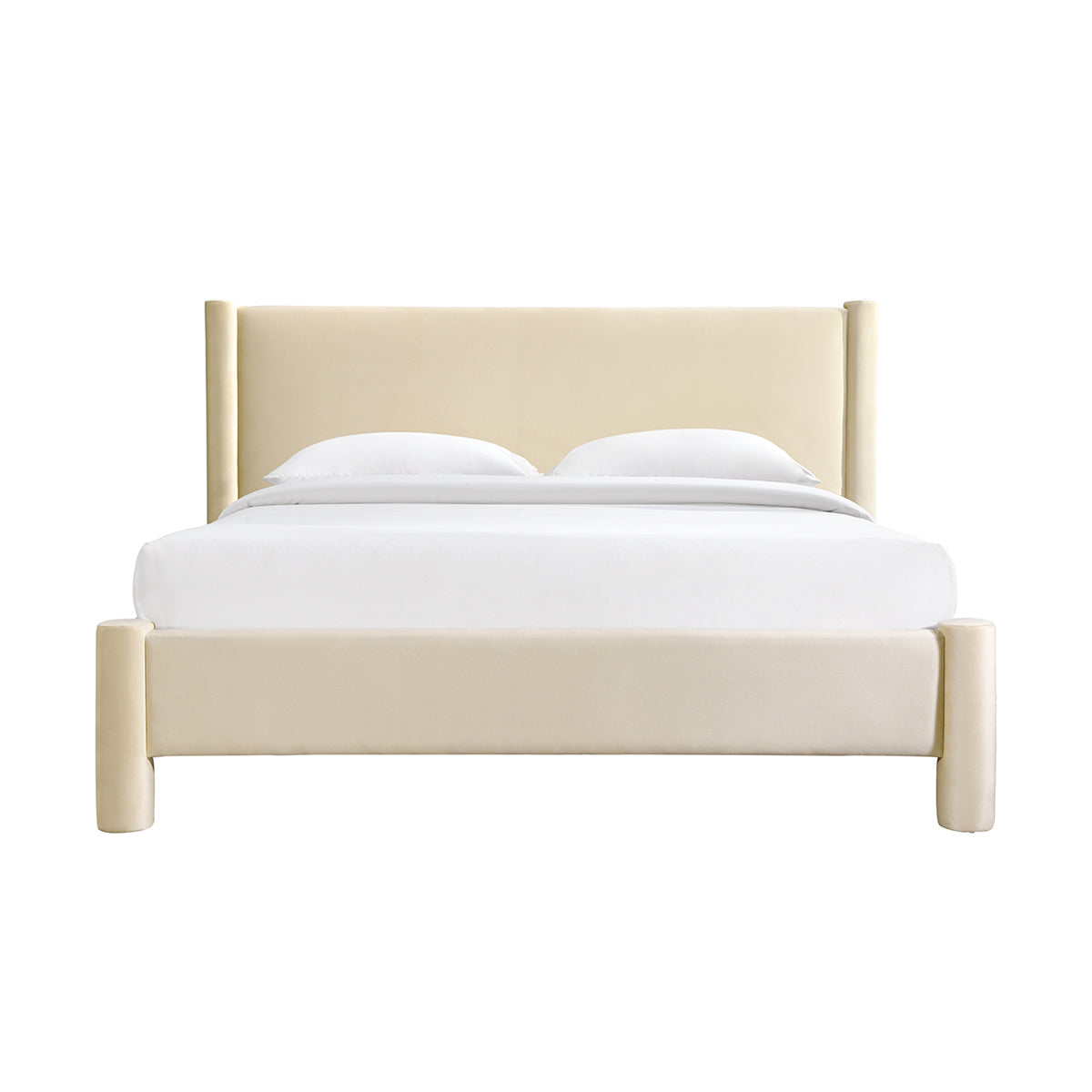 Lit King Size Estelle Velvet (Velours Désert)