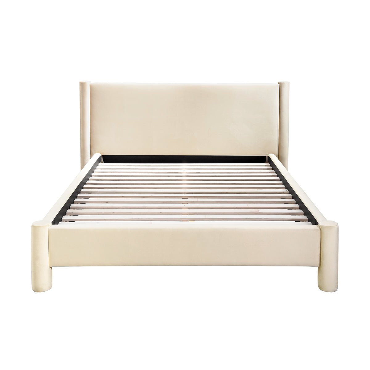 Lit King Size Estelle Velvet (Velours Désert)
