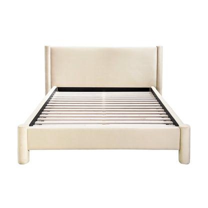 Lit King Size Estelle Velvet (Velours Désert)