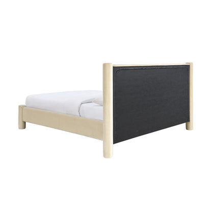 Lit King Size Estelle Velvet (Velours Désert)