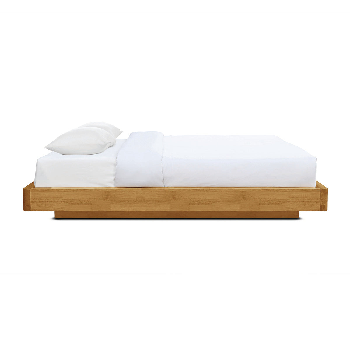 Cadre de lit queen size Kami Timber Platform (chêne)