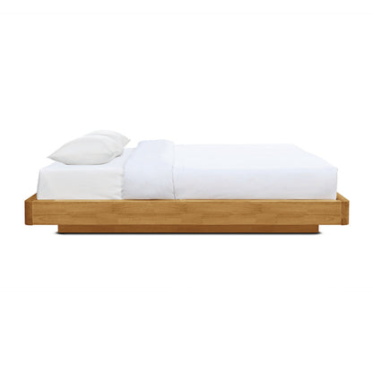 Cadre de lit queen size Kami Timber Platform (chêne)