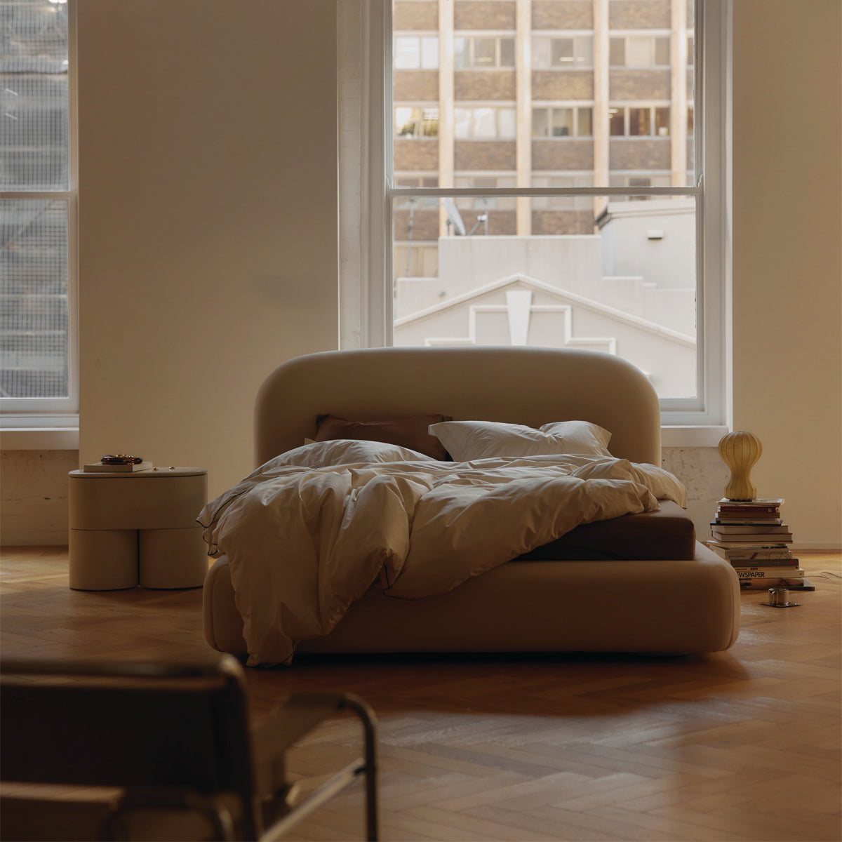 Lit king size avec rangement Lull