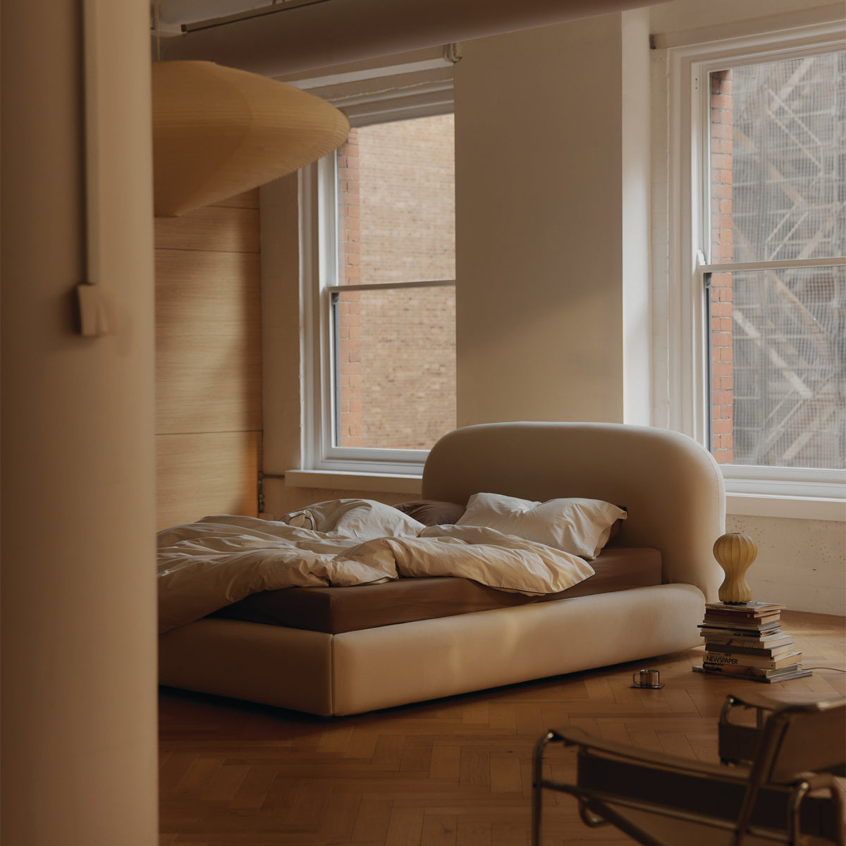 Lit king size avec rangement Lull