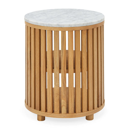 Table de chevet en marbre d'Atlanta