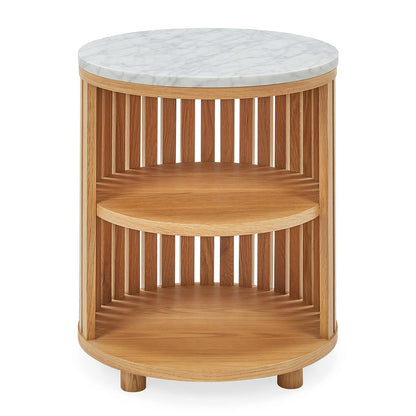 Table de chevet en marbre d'Atlanta