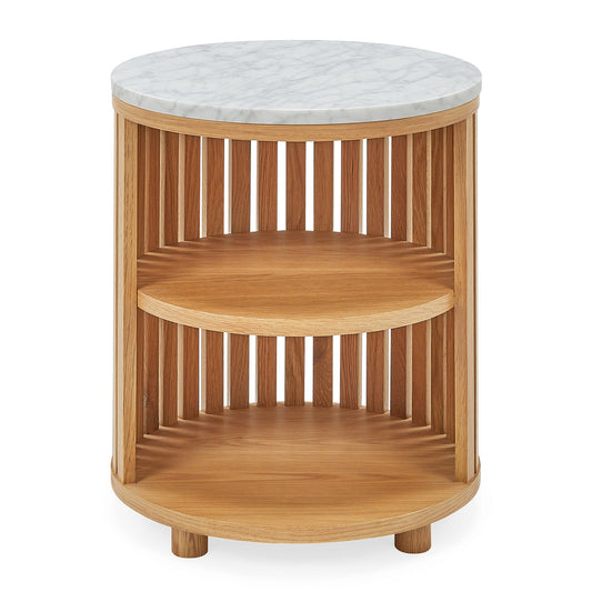 Table de chevet en marbre d'Atlanta