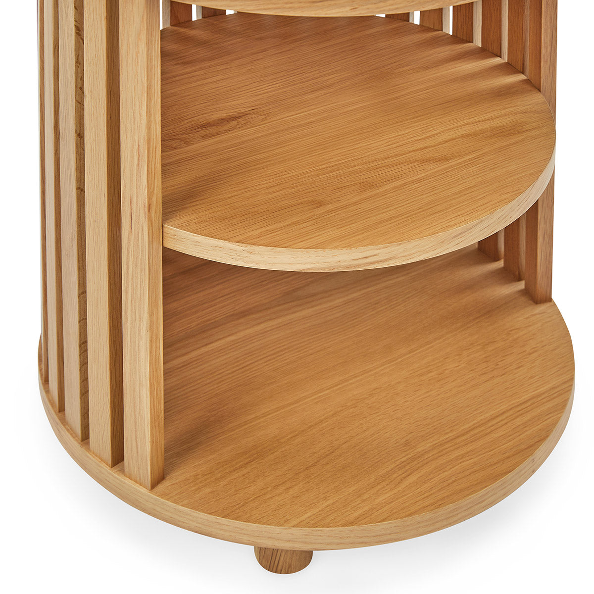 Table de chevet en travertin d'Atlanta