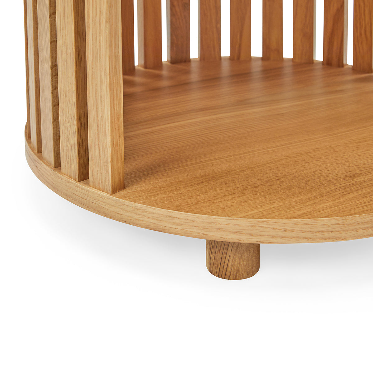 Table de chevet en travertin d'Atlanta