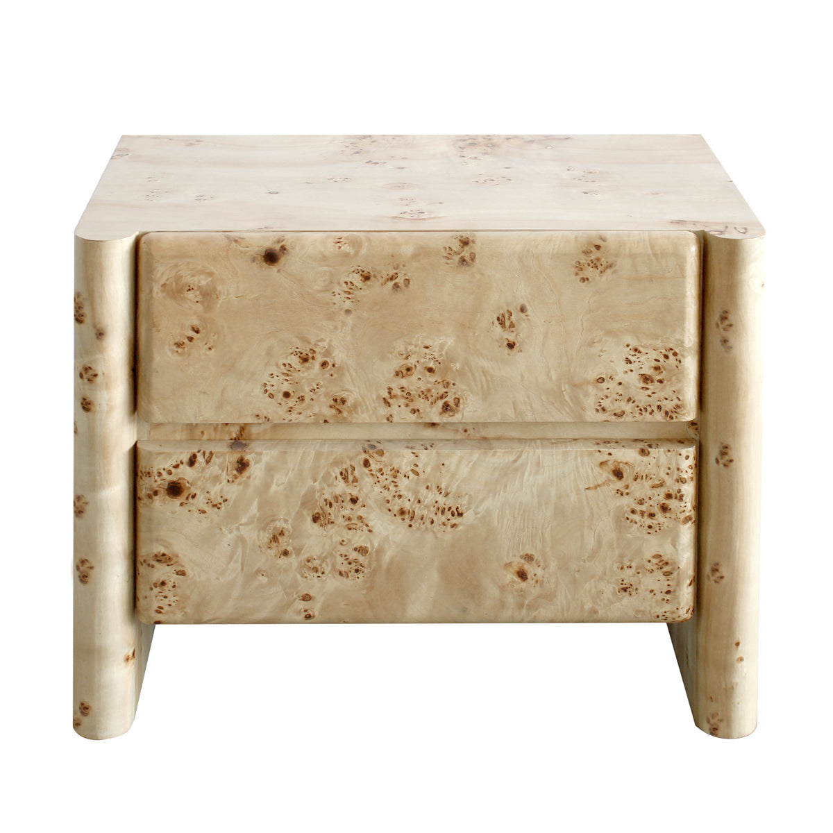 Table de chevet Valentina Burlwood