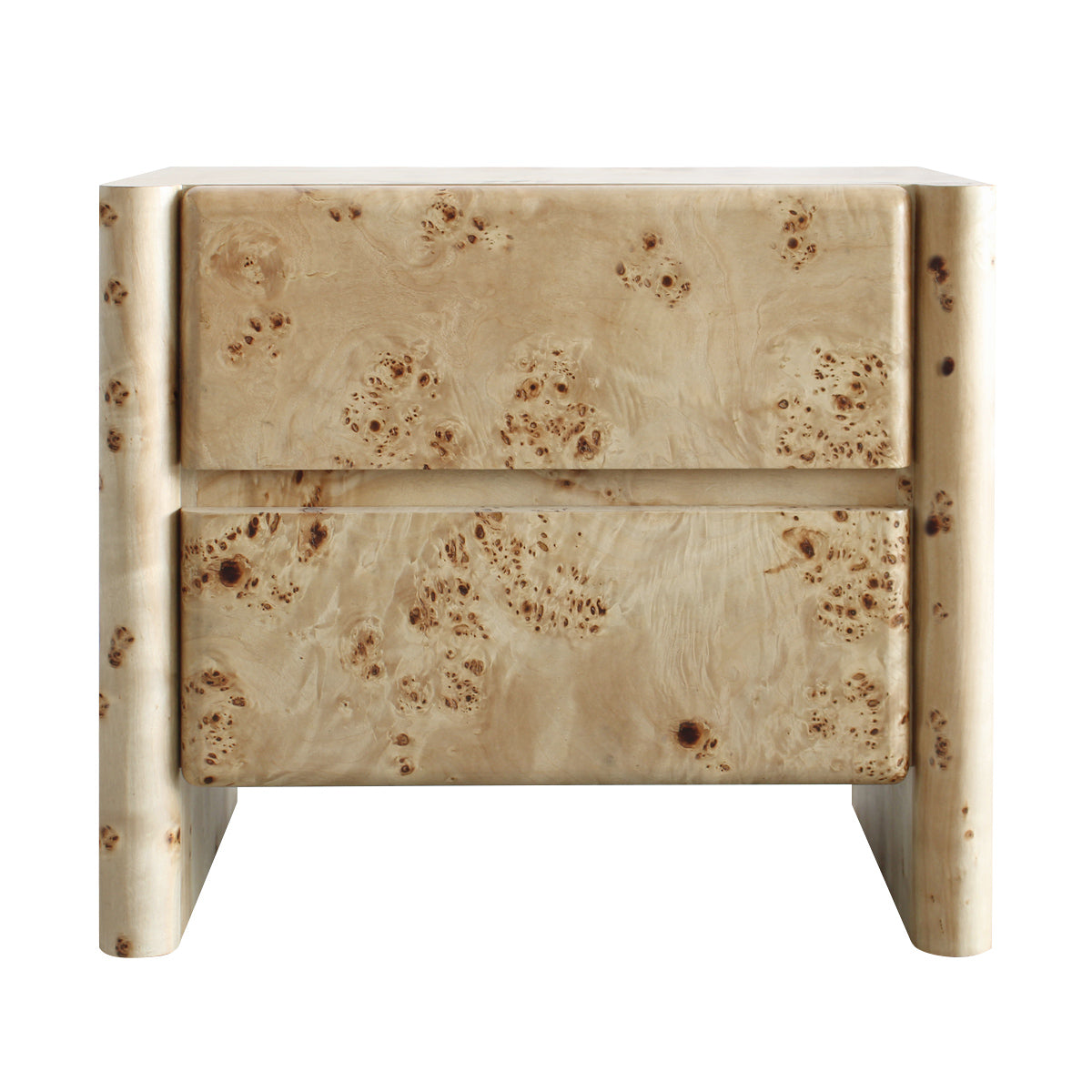 Table de chevet Valentina Burlwood