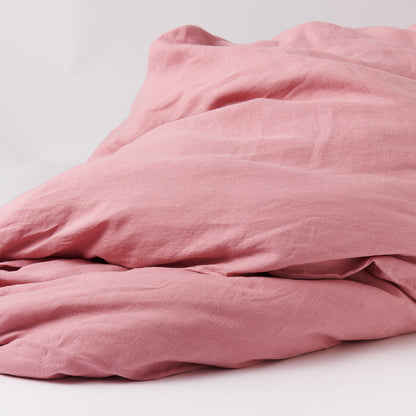 Housse de couette en lin Pivoine