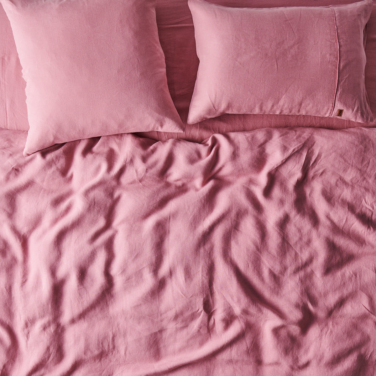 Housse de couette en lin Pivoine